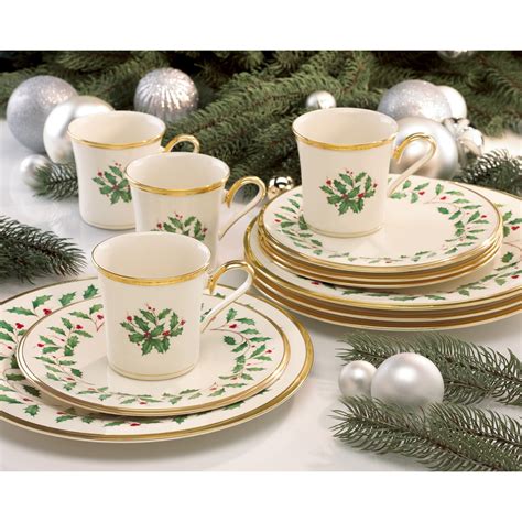 christmas dinnerware lenox